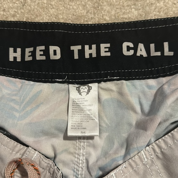 Howler Bros Heed to Call Multicolor Tropical Print Board Shorts-35 - Picture 8 of 10